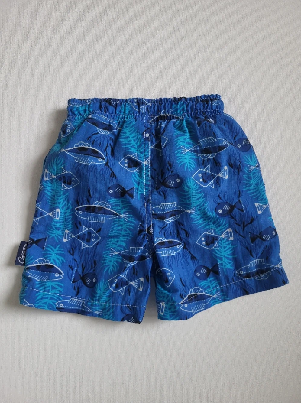 Carter's Blue Tropical Fish Swim Shorts